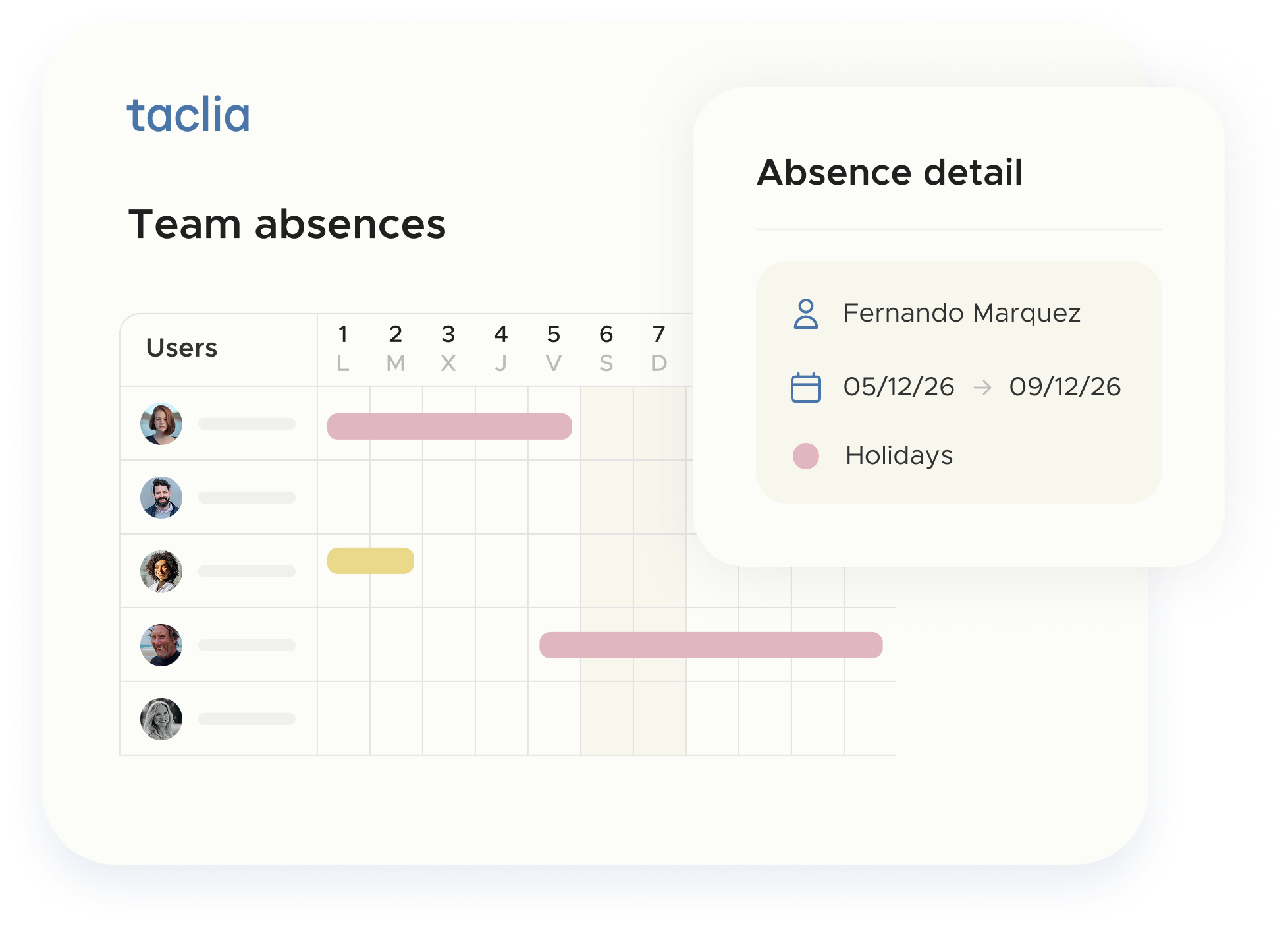 Vacation and Absences Manager