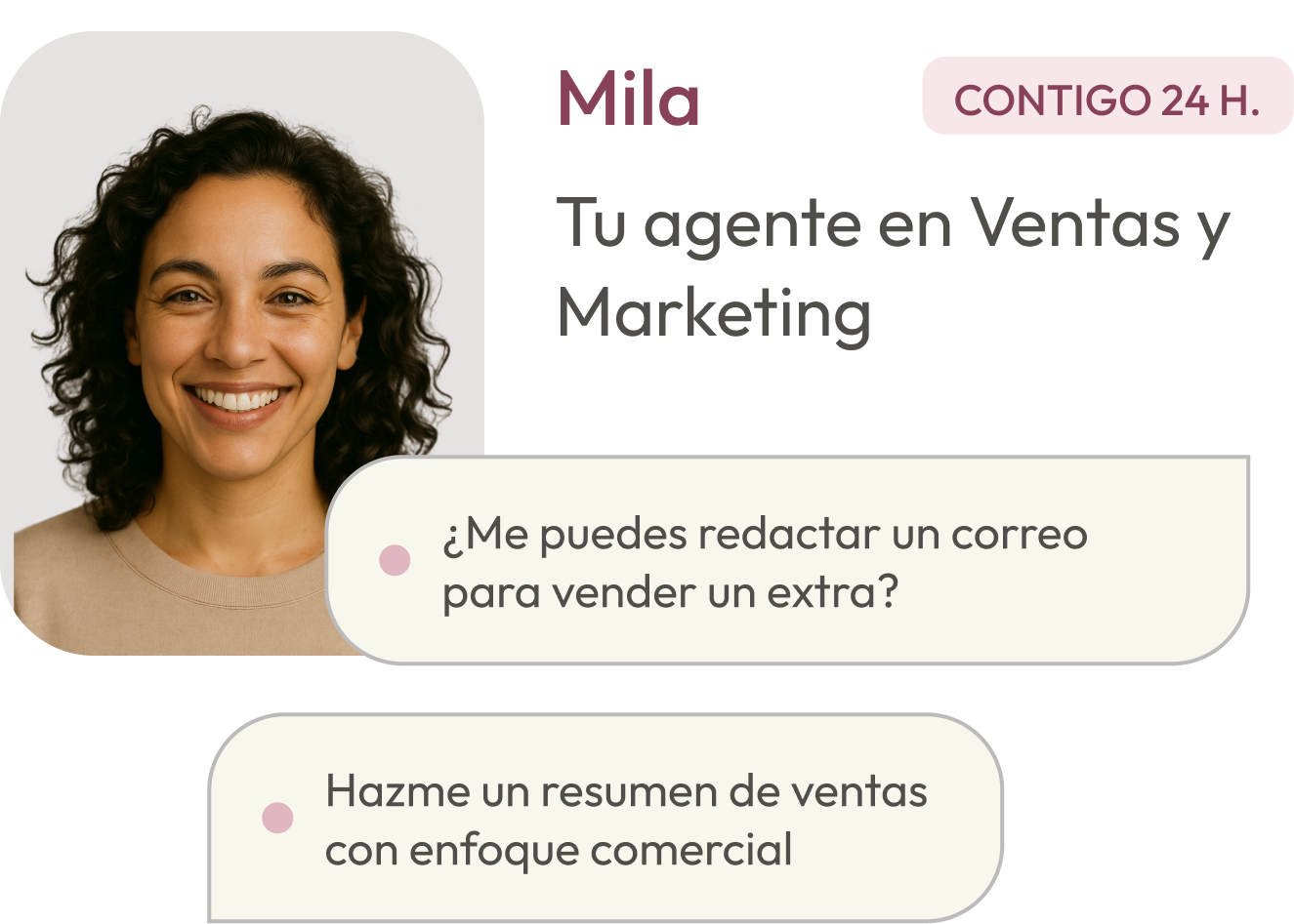 Ella te ayuda a tomar decisiones de marketing con más claridad