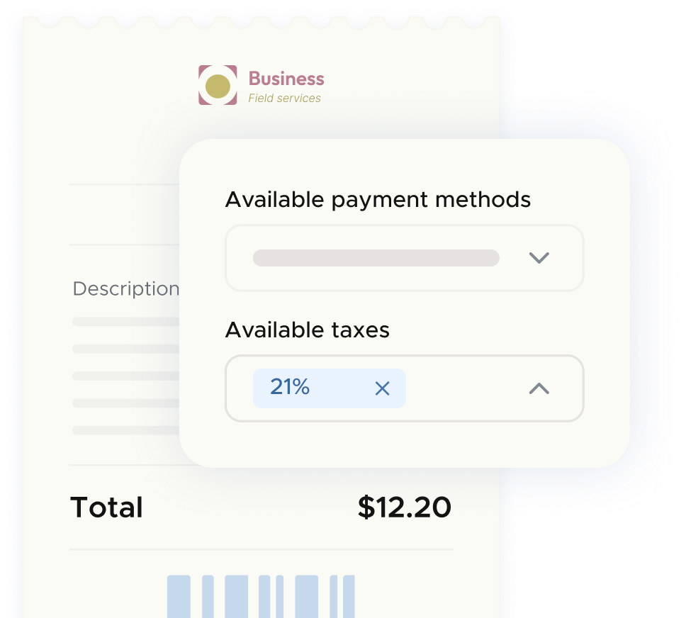 Send simplified invoices instantly from your phone