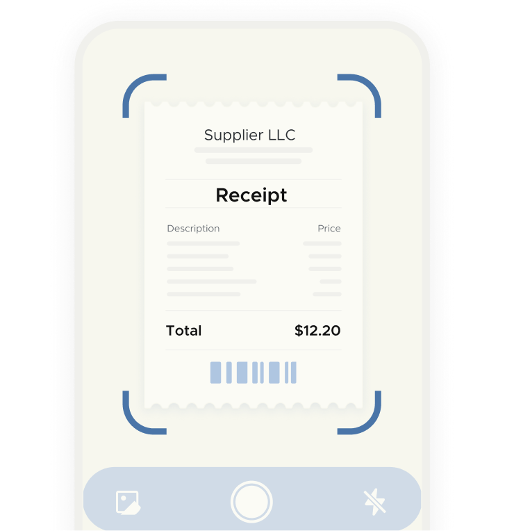 Upload your receipts and track expenses instantly from your phone or computer with taclia