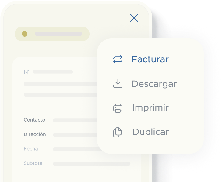 Convierte cualquier proforma en una factura legal desde cualquier dispositivo