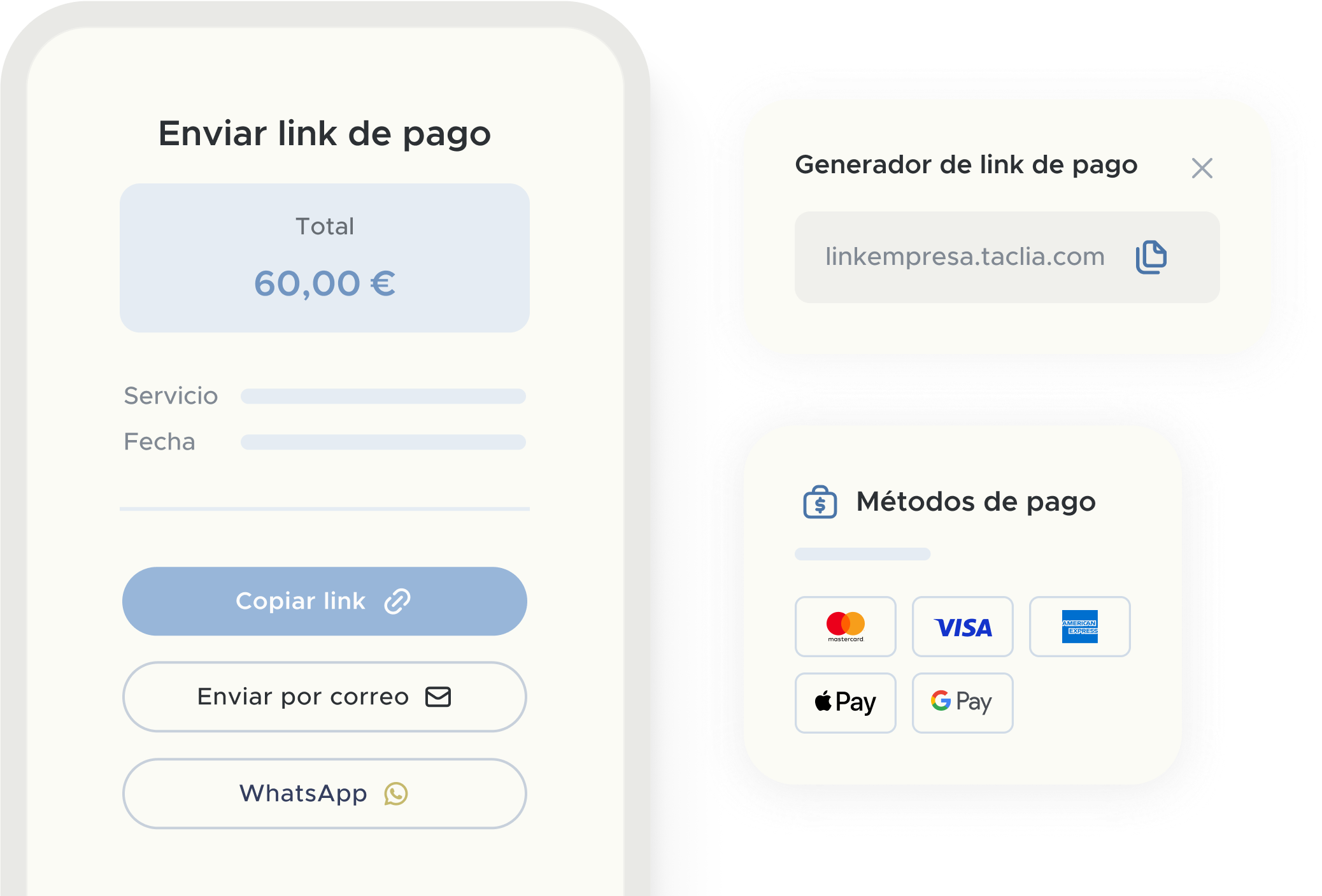 Enviar factura con link de pago por WhatsApp desde el móvil