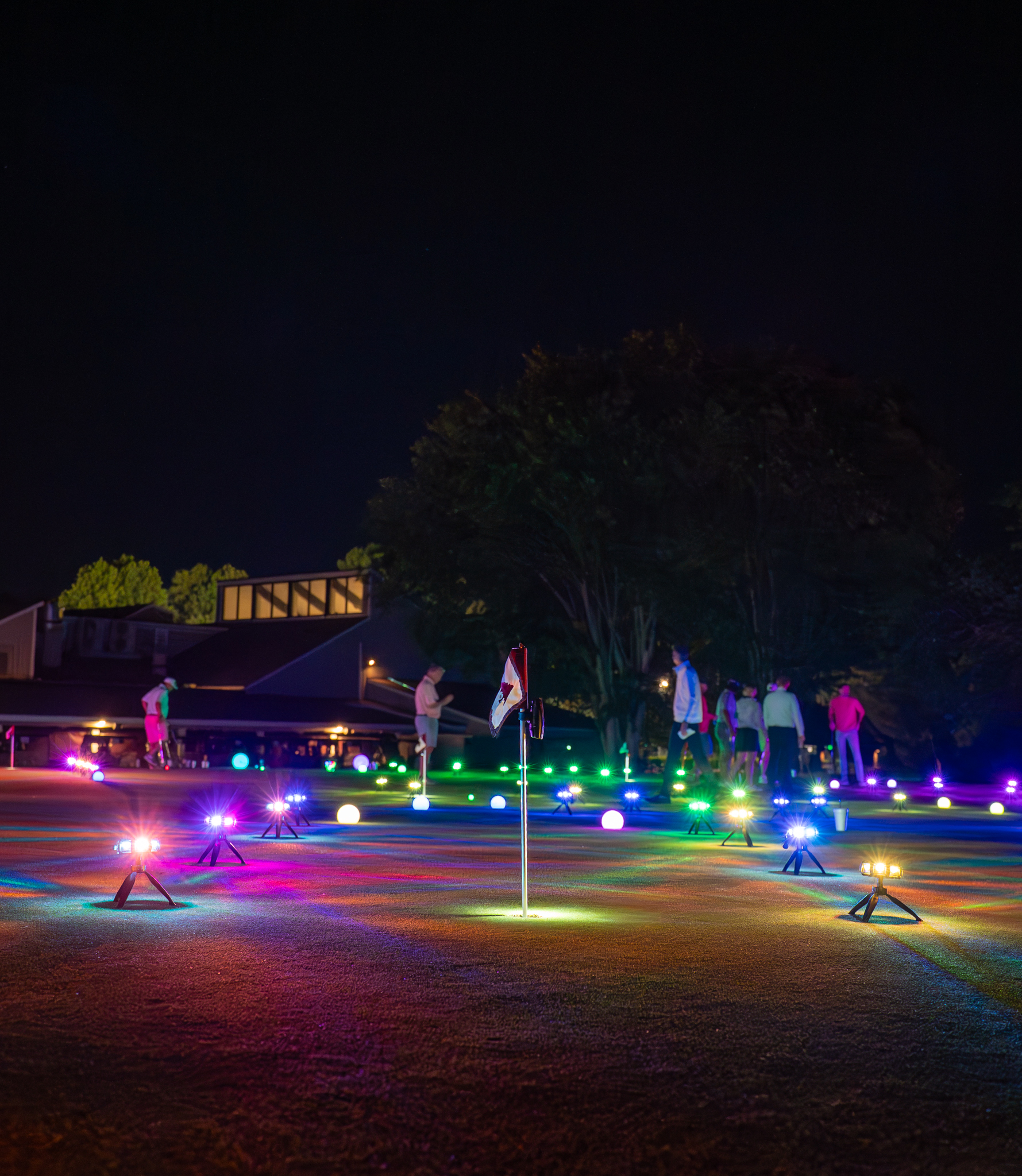 Stewart Lakes glow event