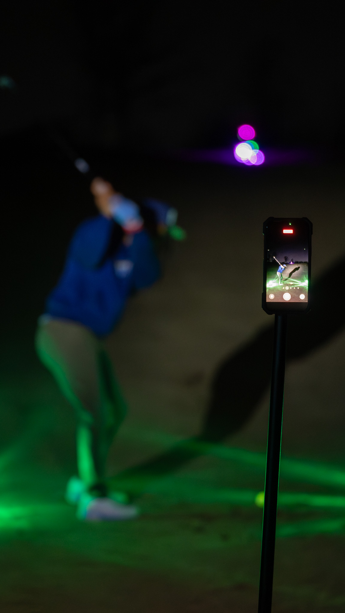 Glow golf night at The 500 Club