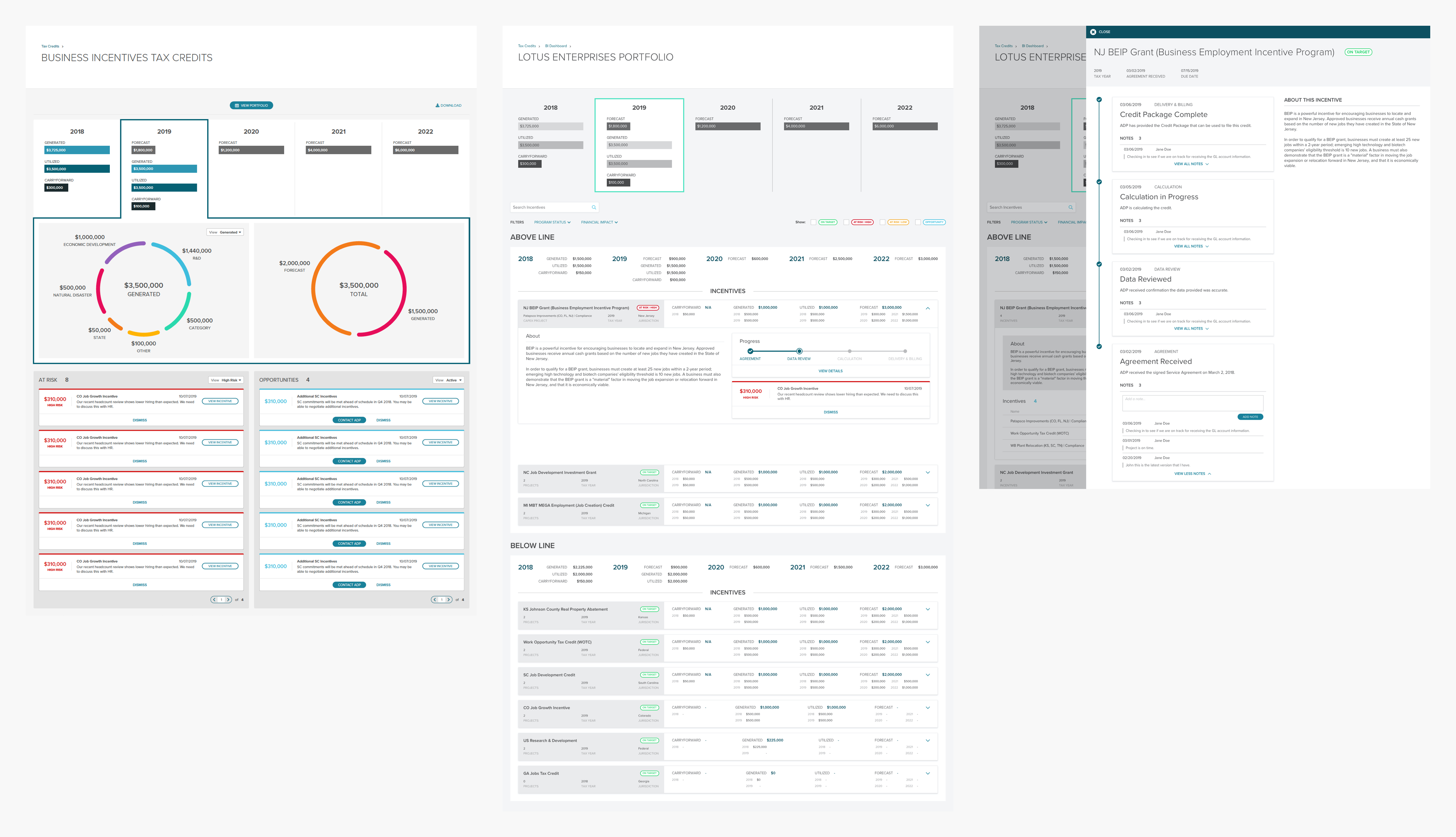 MVP Wireframes