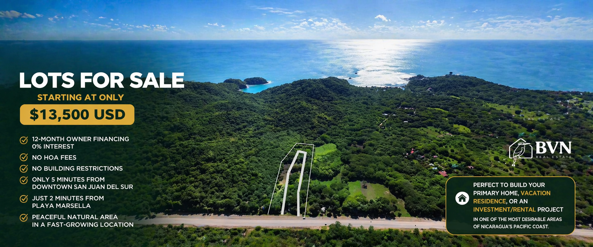 Bosques de Nacascolo – Lots for Sale in San Juan del Sur 🌊🌴