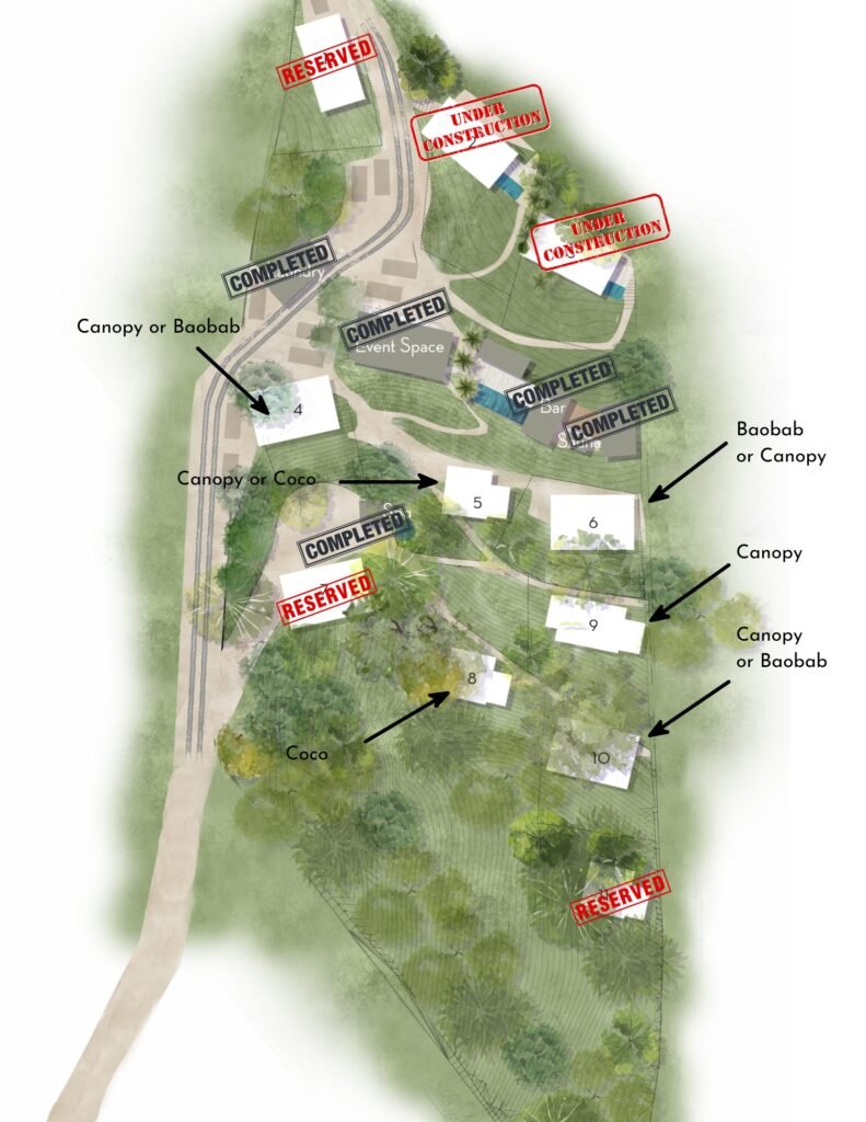Wild Maderas master plan – Q2 2026; statuses subject to confirmation