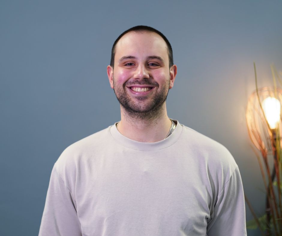 Alex helps facilitate Sundays