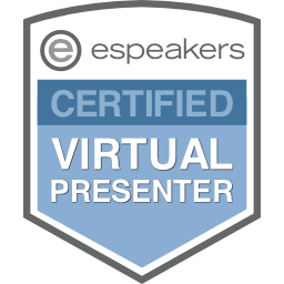 Certified Virtual Presenter badge