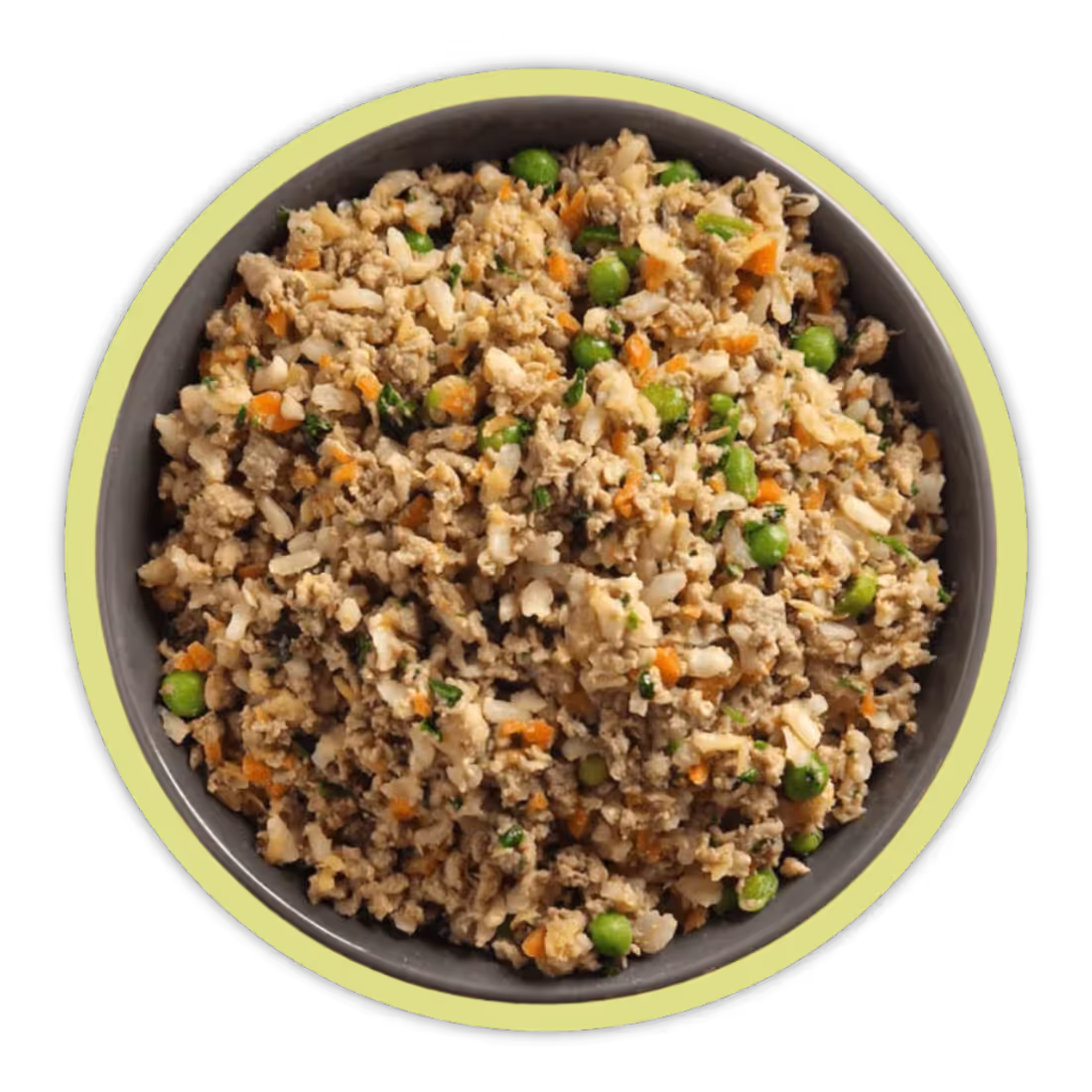 No-Fried Chicken by Frisp — Real, fresh dog food made with chicken, rice, and vegetables