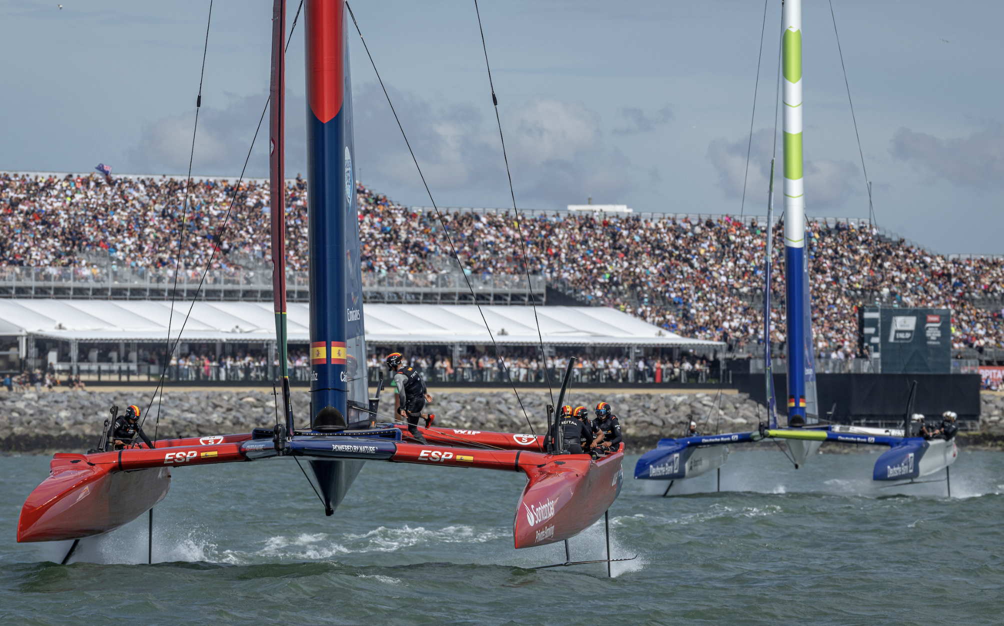 SailGP Event in Portsmouth: Deutsches Team kämpft mit Startproblemen – Kiwi-Sieg und Schweizer Premierenfinale prägen englisches Event