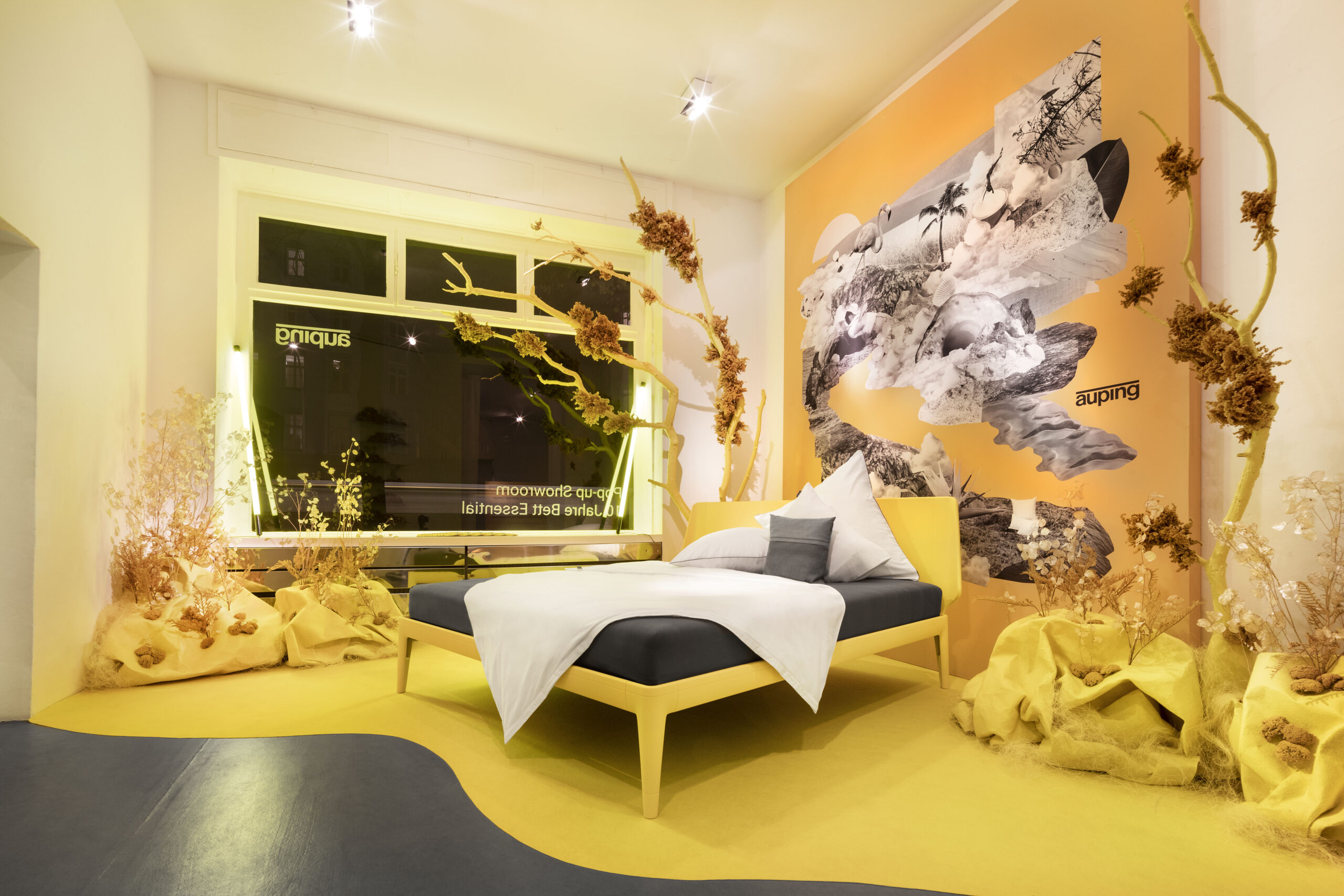 Mellow Yellow: How Auping Celebrates 10 Years of Essential with a Pop-Up