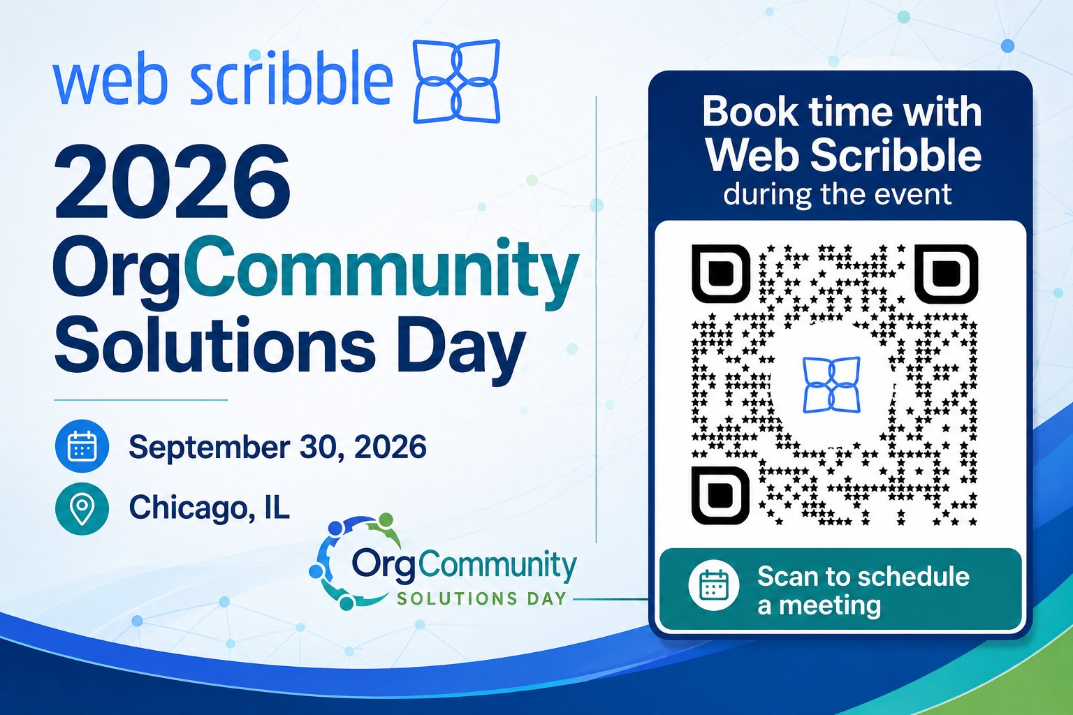 Web Scribble at 2026 OrgCommunity Solutions Day