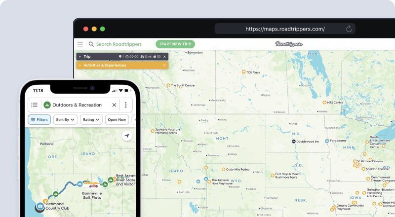 Roadtrippers builds with the Mapbox Geocoding and Directions API