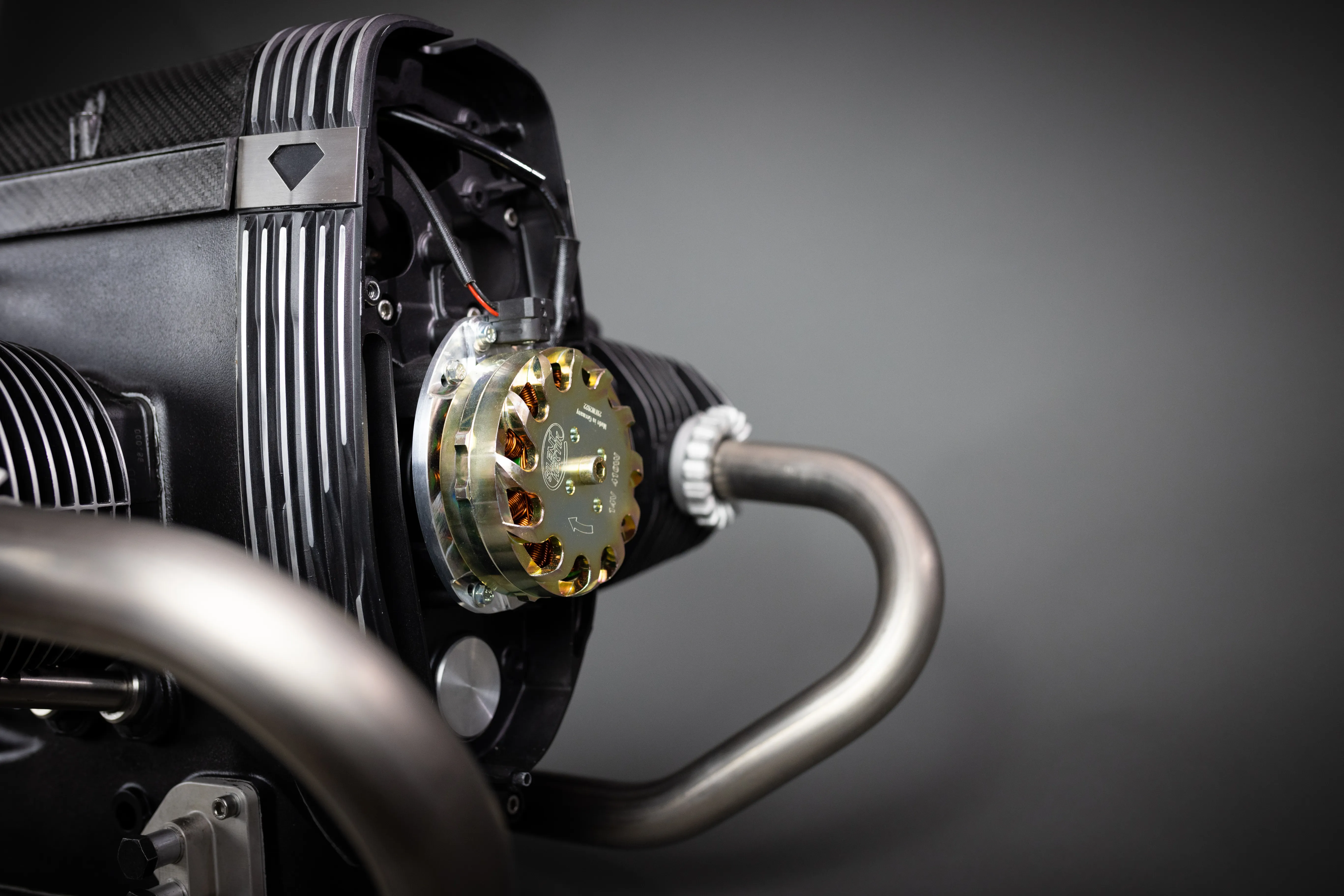 BMW Airhead alternator and charging components at Diamond Atelier