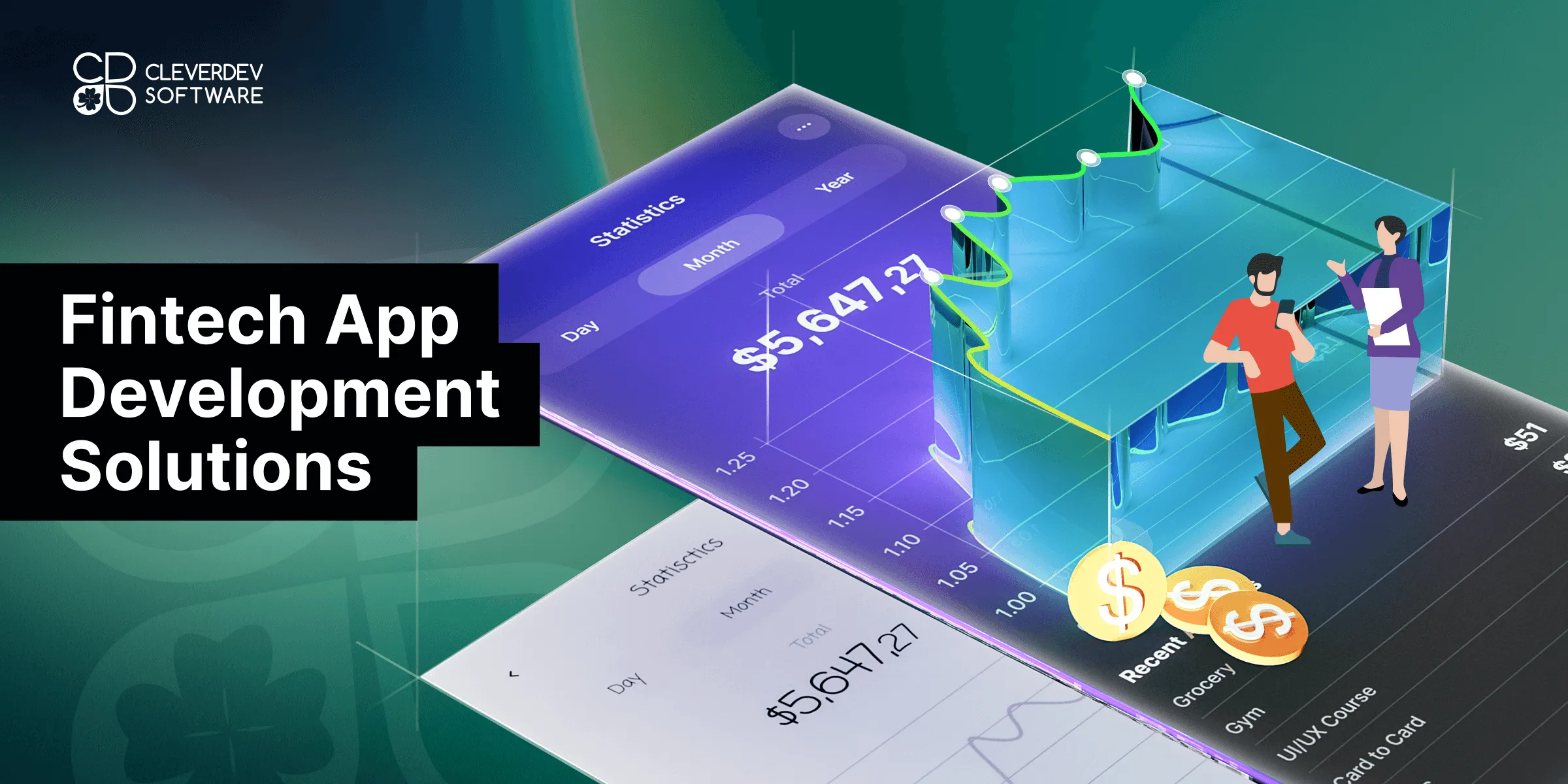 Fintech App Development Solutions | CleverDev