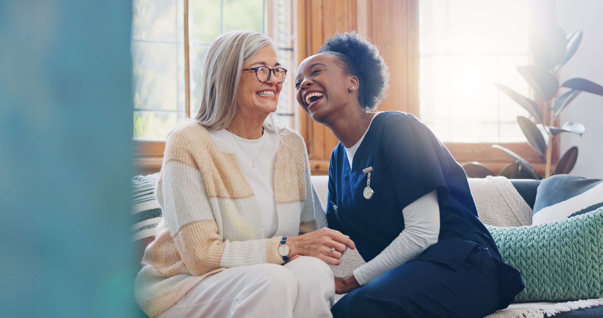 Female patient discussing a routine women's health check with her GP at a UK clinic