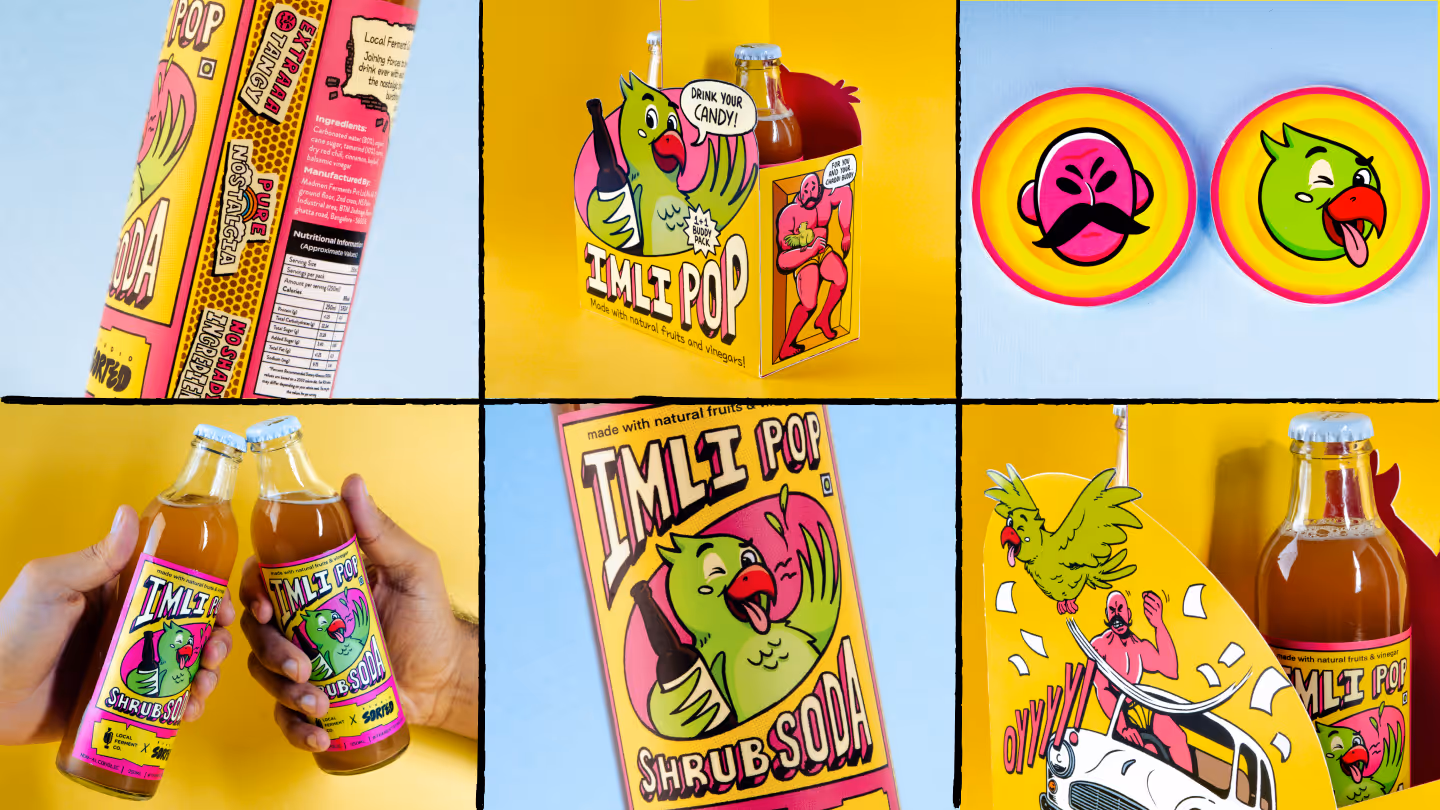 imli pop packaging catchy nostalgic 90s imli candy