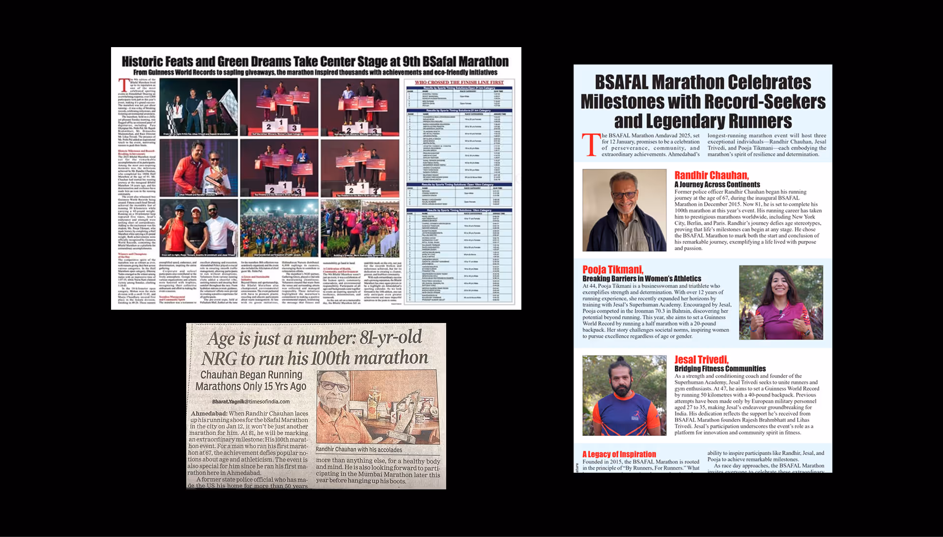 bsafal marathon media coverage
