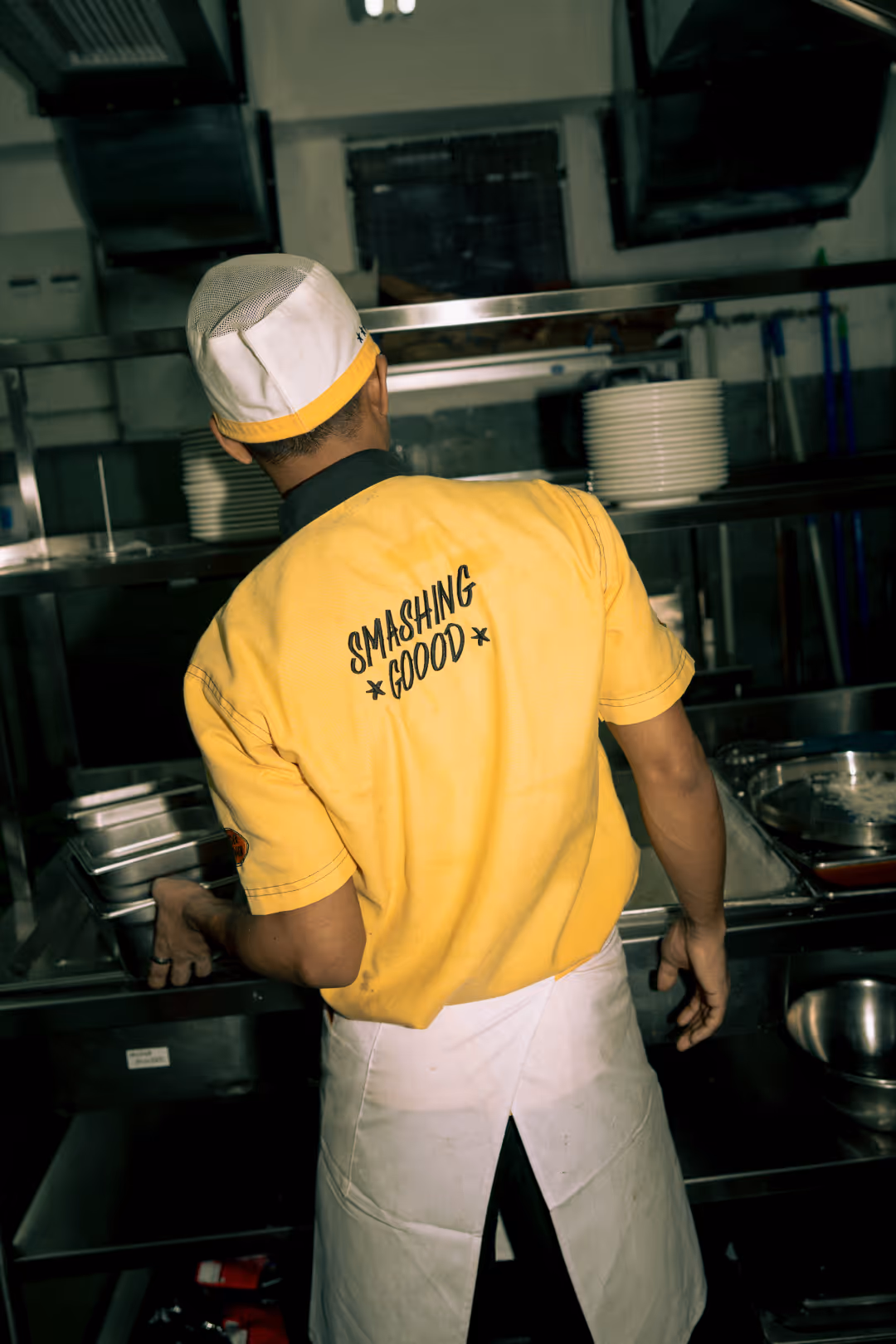 smash guys burger diner inspired branding