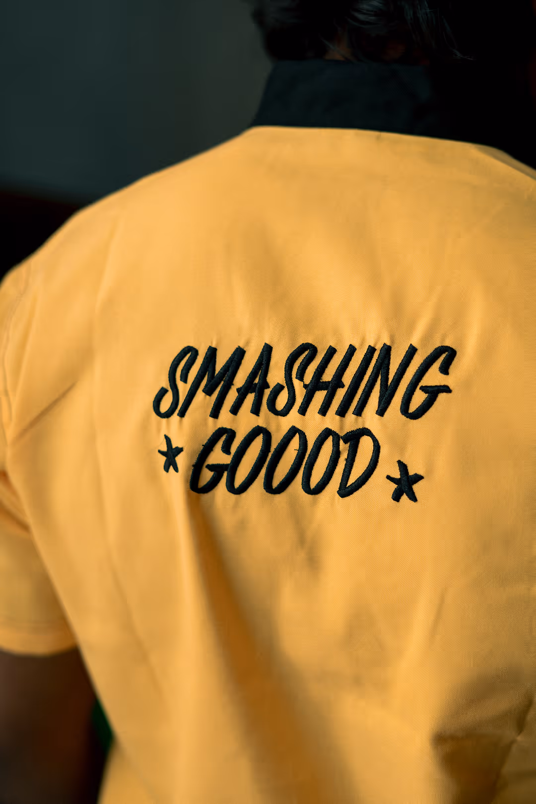 smash guys uniform design bold iconic diner style