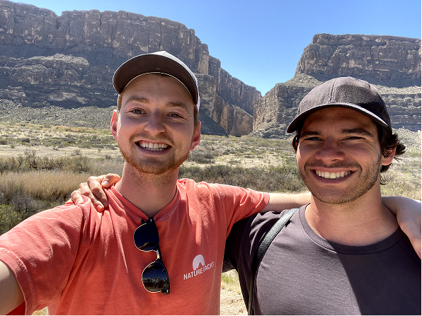 John and Rylan in Santa Elena Canyon