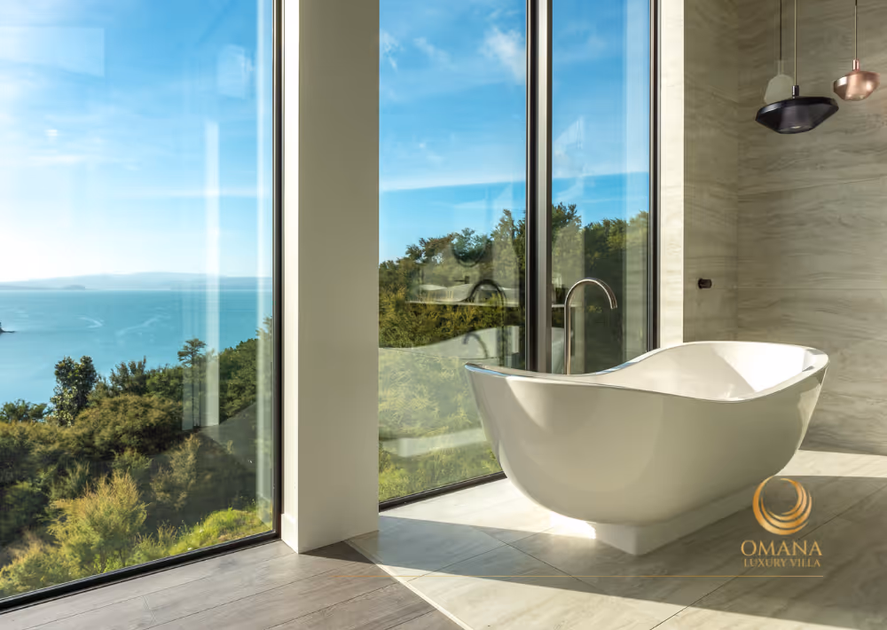 Have a warm bath during winter in Waiheke