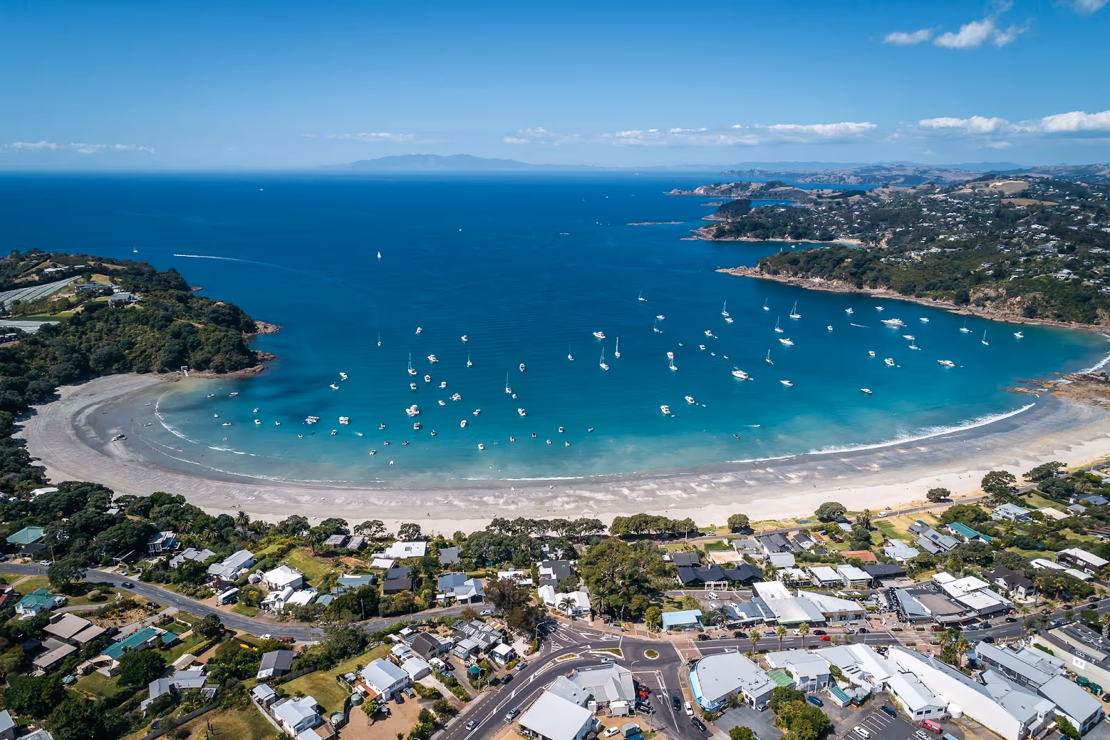 Some beaches are great for walks in Waiheke