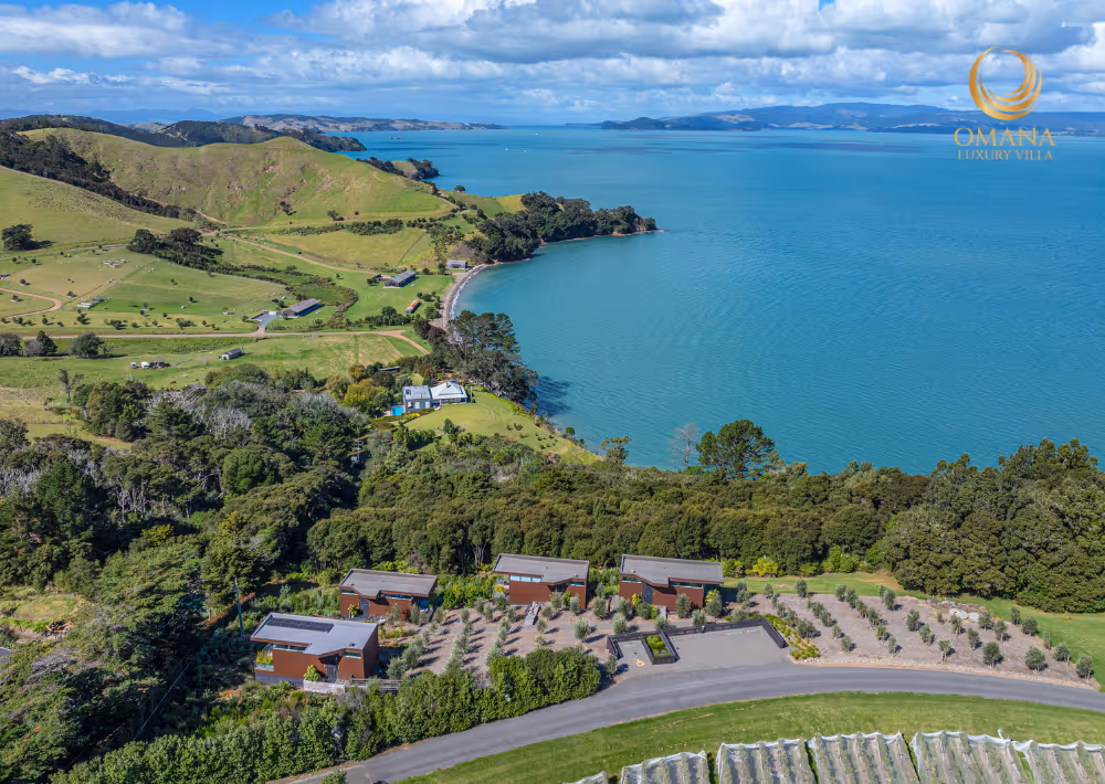 Omana Luxury Villa view from above