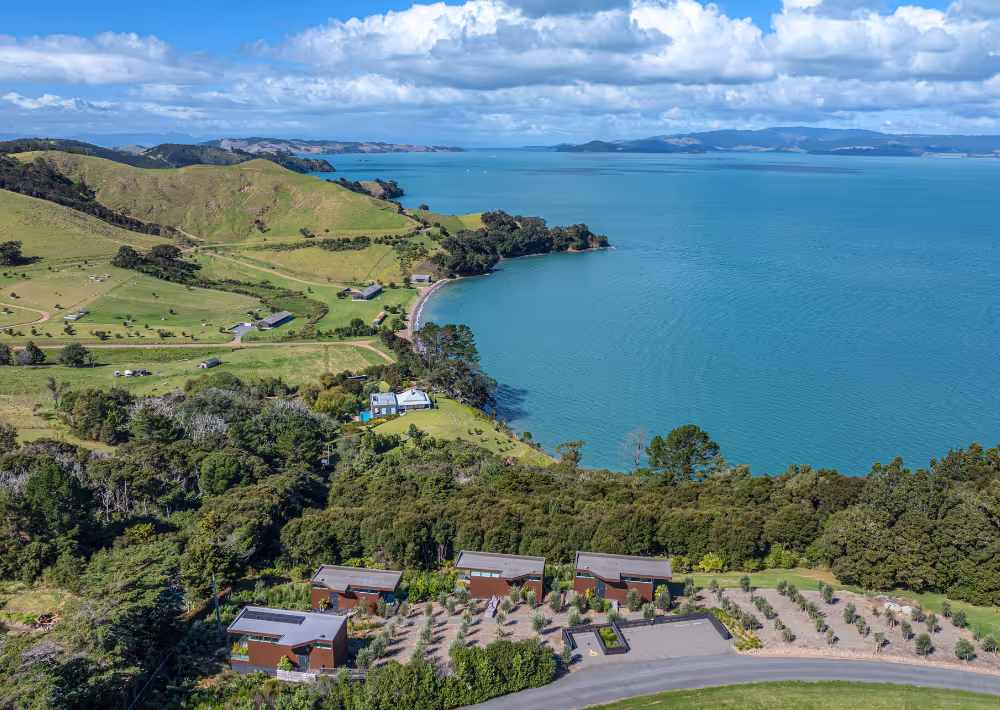 Our boutique hotel with an ocean view on Waiheke Island