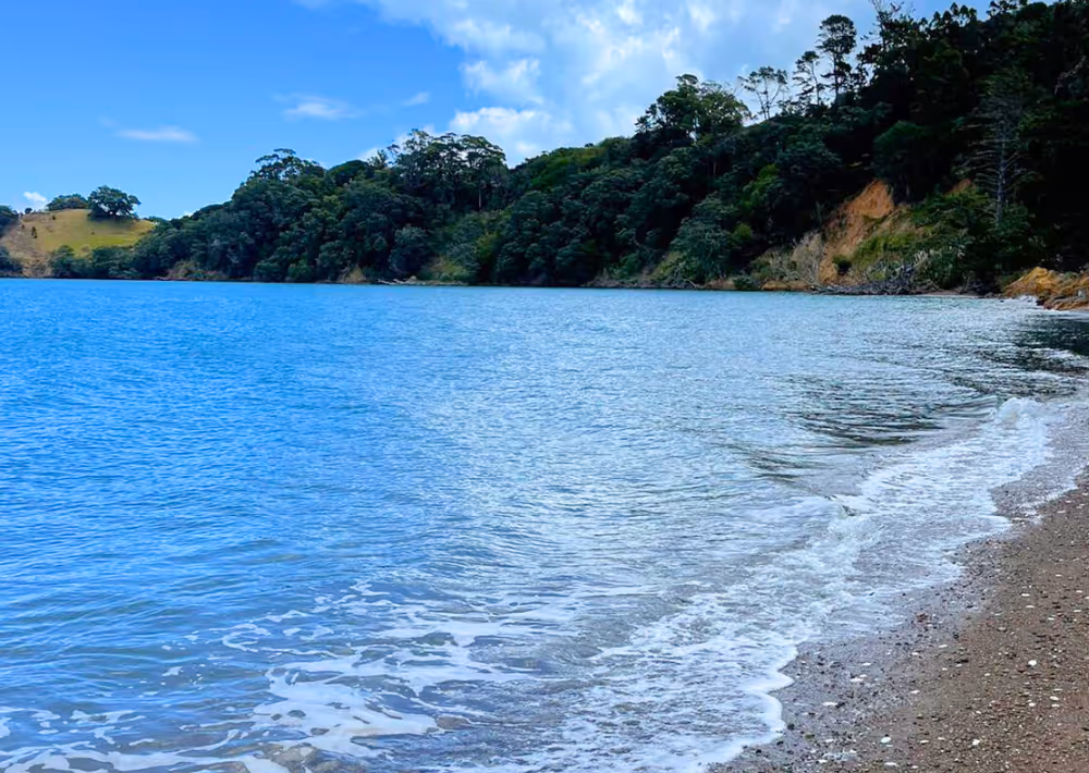 Omana's guests have access to a private beach