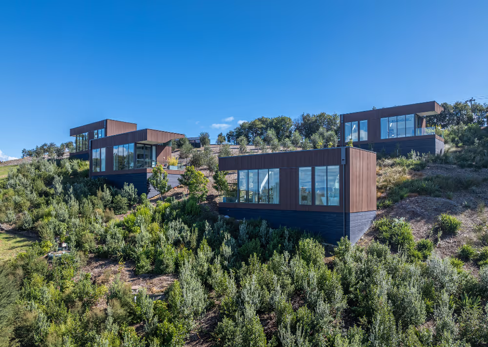 The four Omana villas immersed in nature