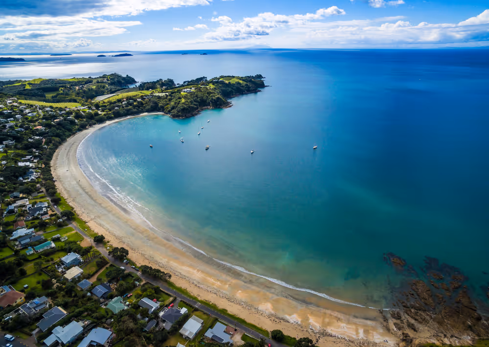 Waiheke Island, off the coast of Auckland