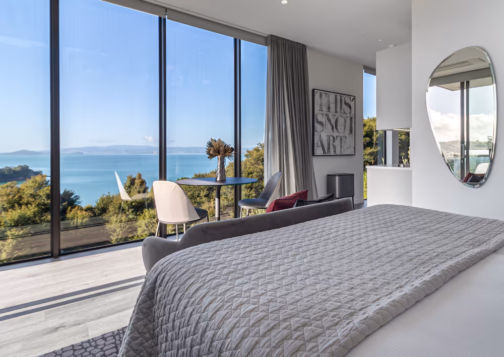 Stunning picture of Villa Joy showing the ocean view