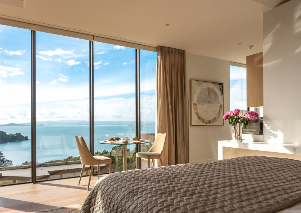 Villa Serenity with an ocean view
