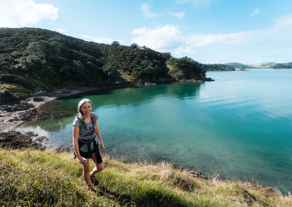 There are beautiful walks and hikes on Waiheke Island
