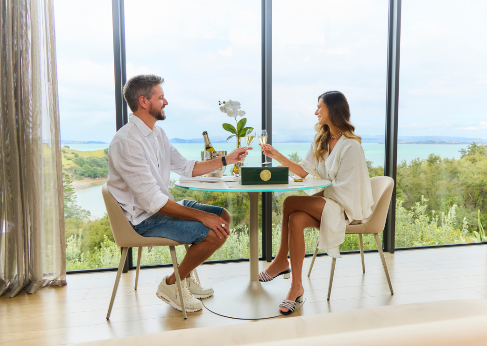 Dine-in experiences in a luxury accommodation on Waiheke Island