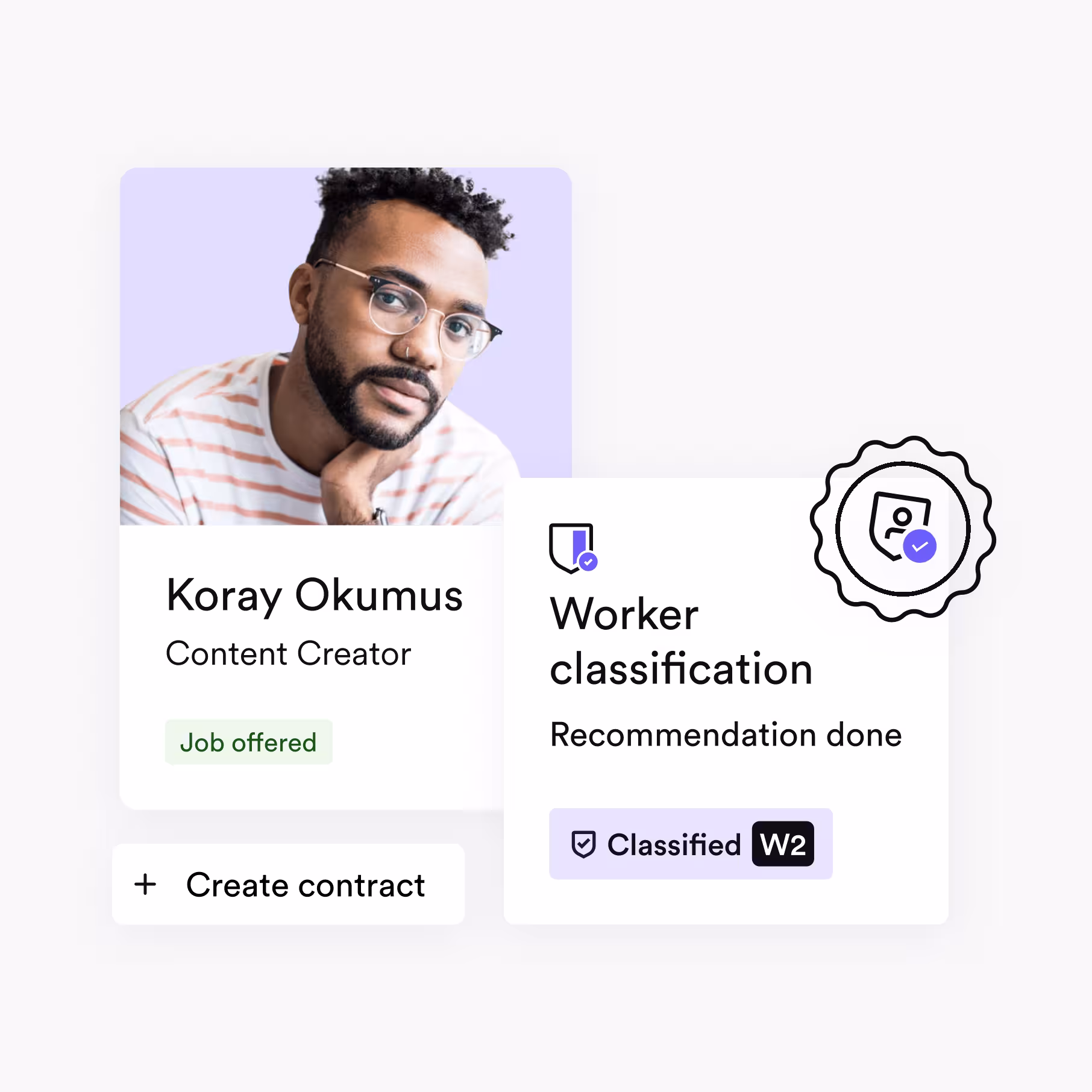 Worker classification