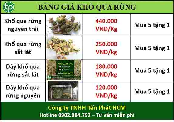 Giá khổ qua rừng tại tphcm điều trị bệnh tiểu đường hiệu quả