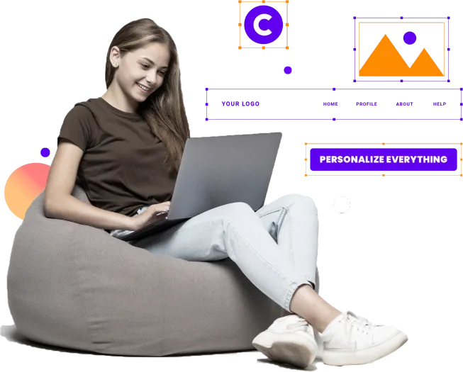 Advanced visual editor for different website editor