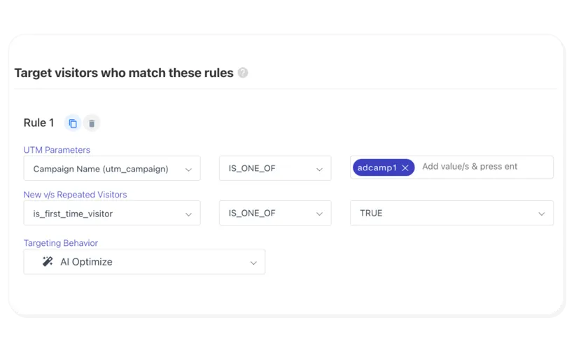 Generate Customized link