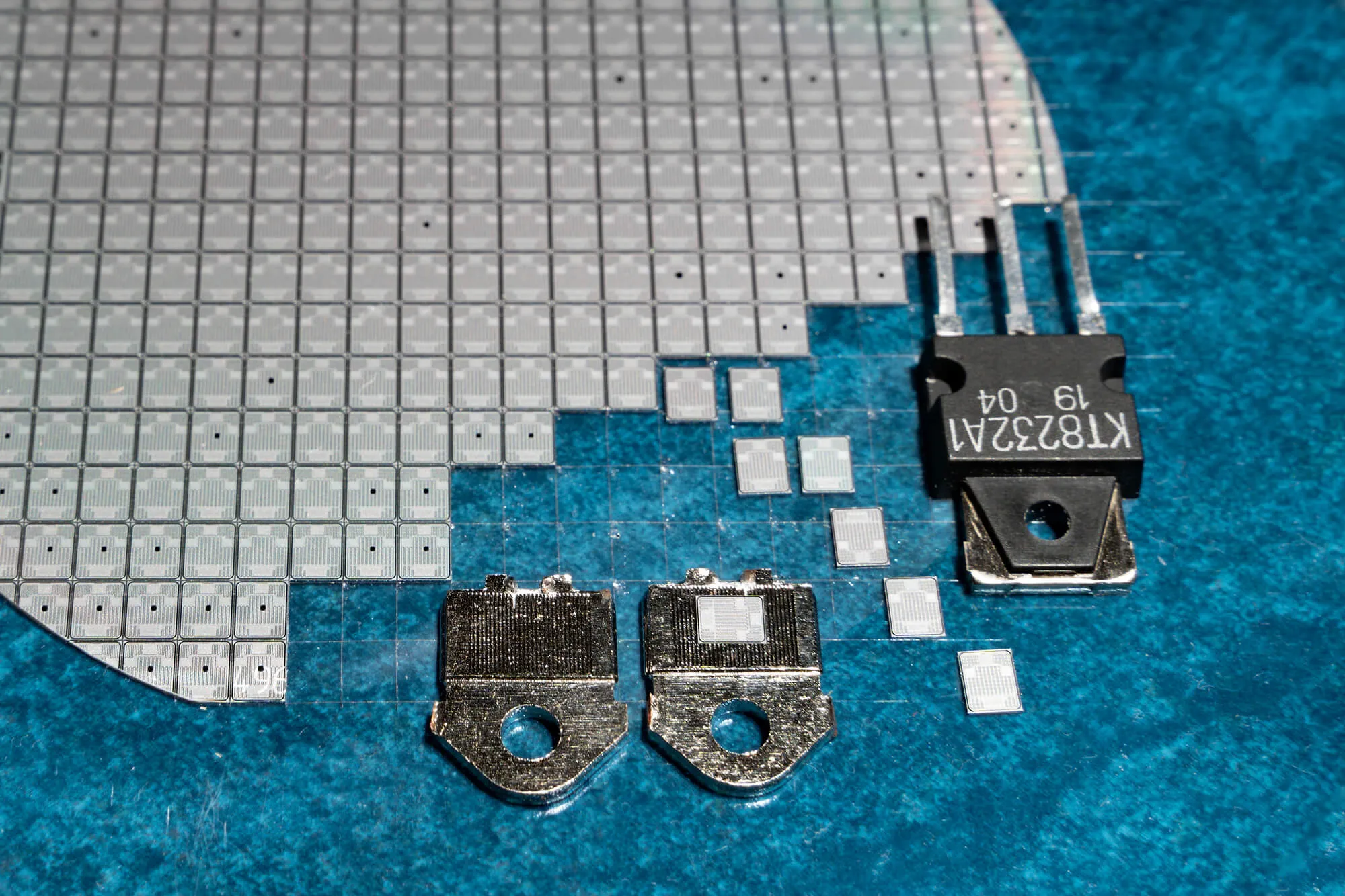 Microchips made out of germanium wafers