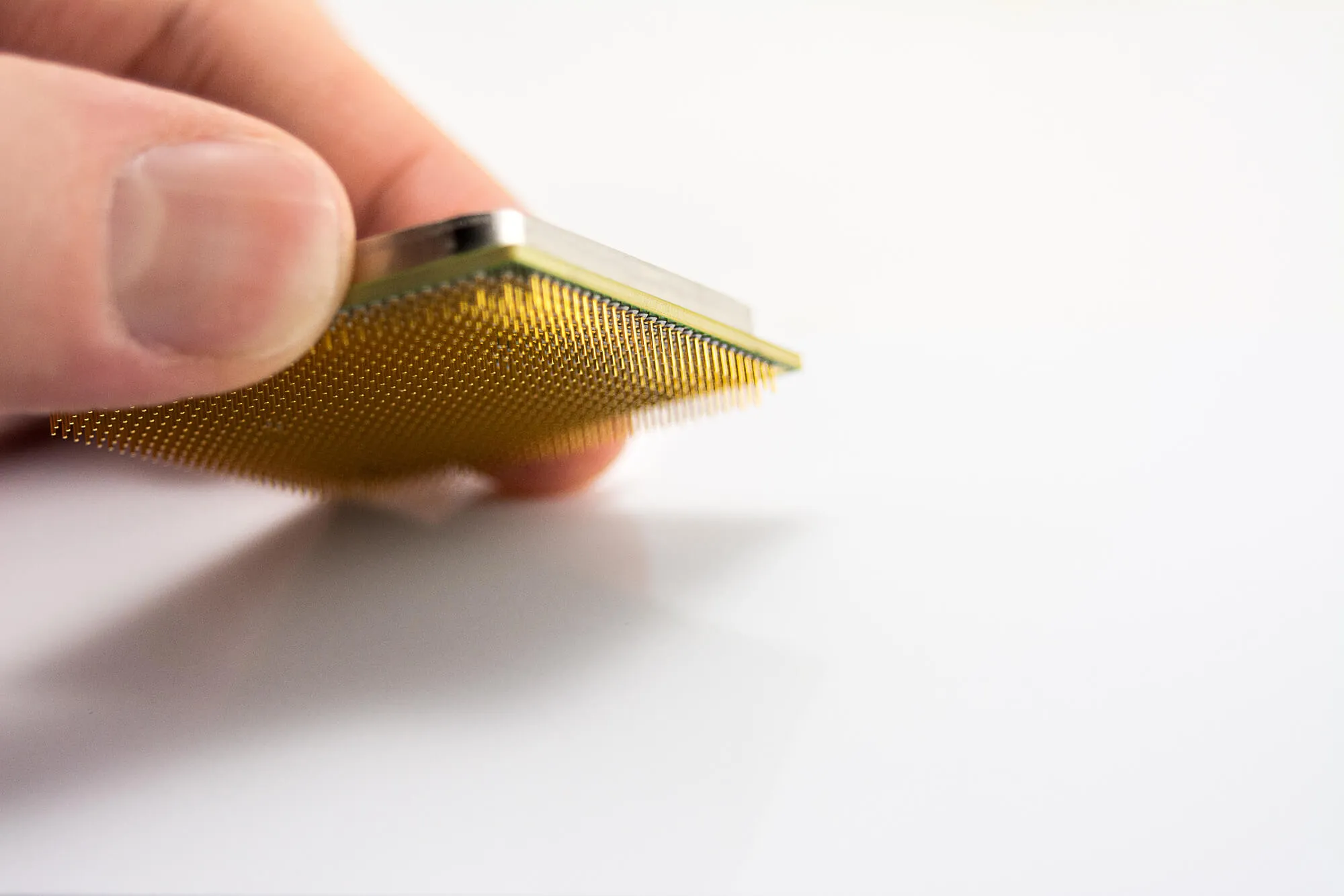 Semiconductor chip made from silicon wafer