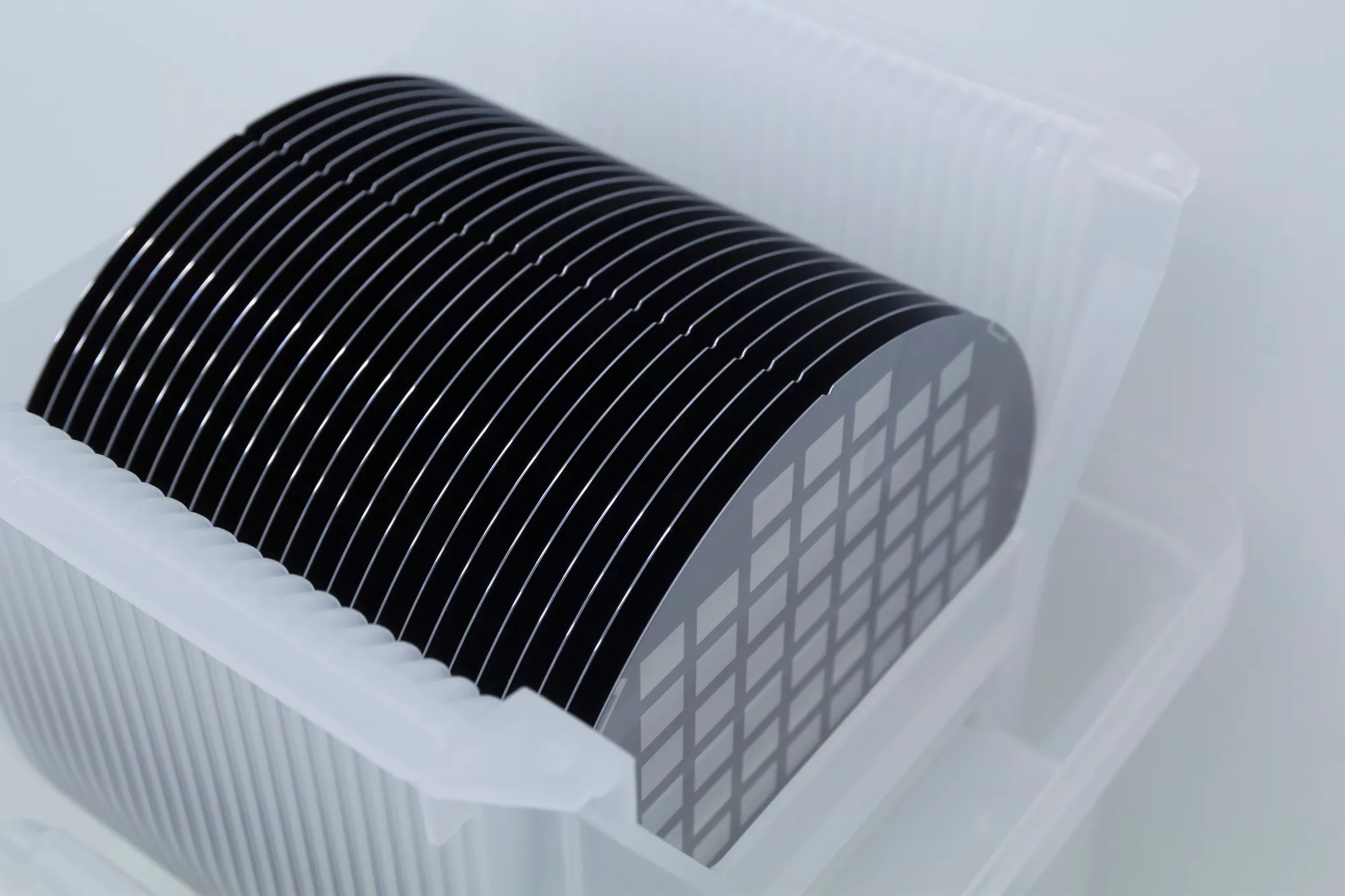 SI wafer that are ready to be shipped in a moment's notice
