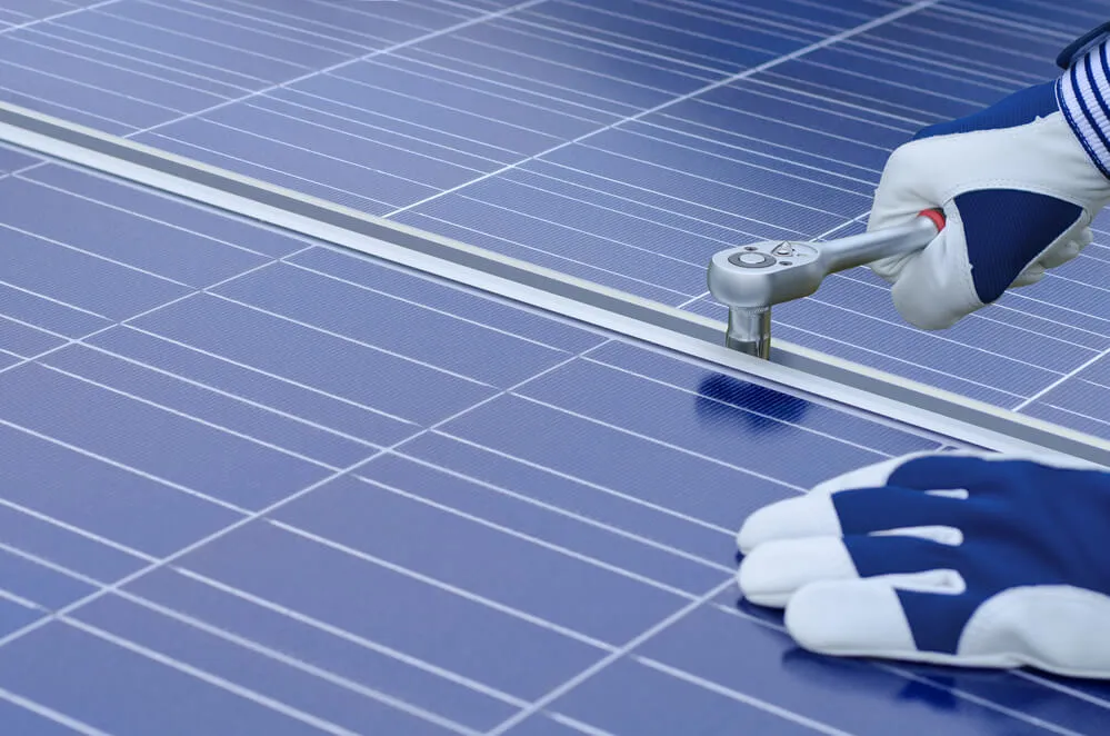 Float zone wafer used in photovoltaics.