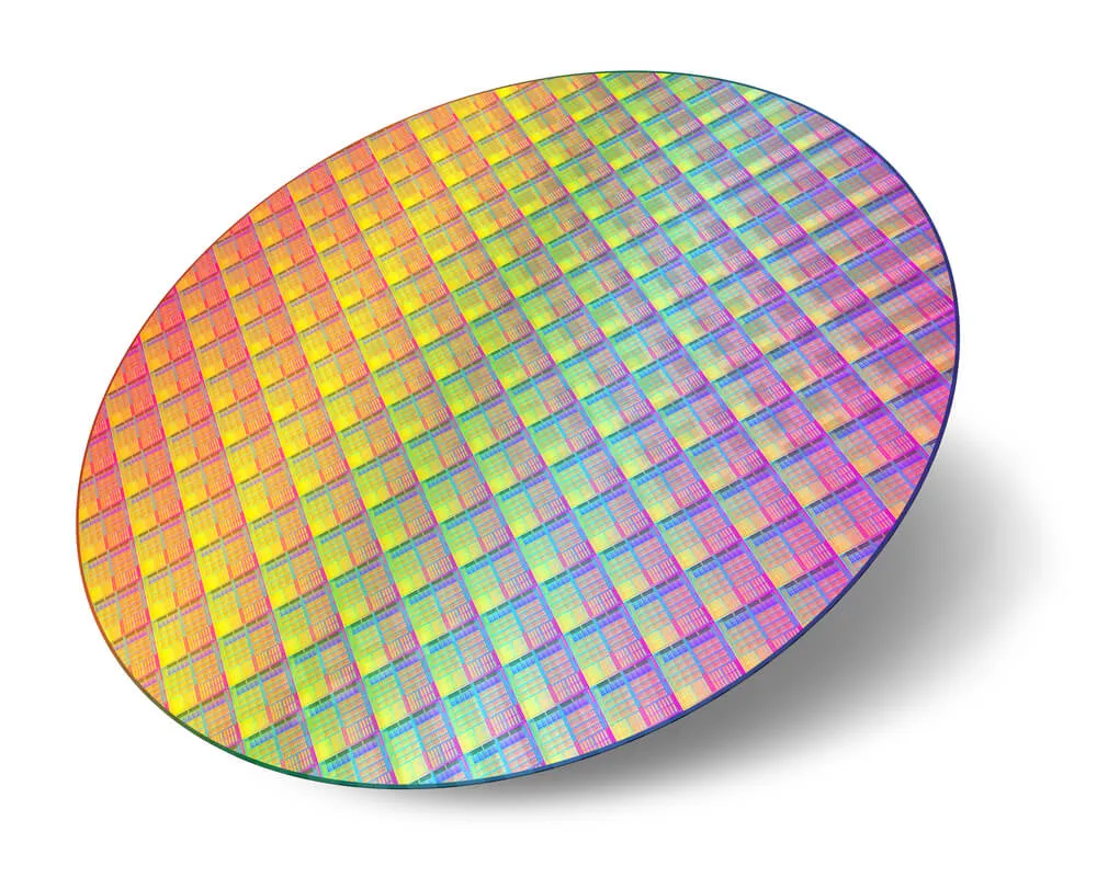 A sample of a GaAs Wafer.