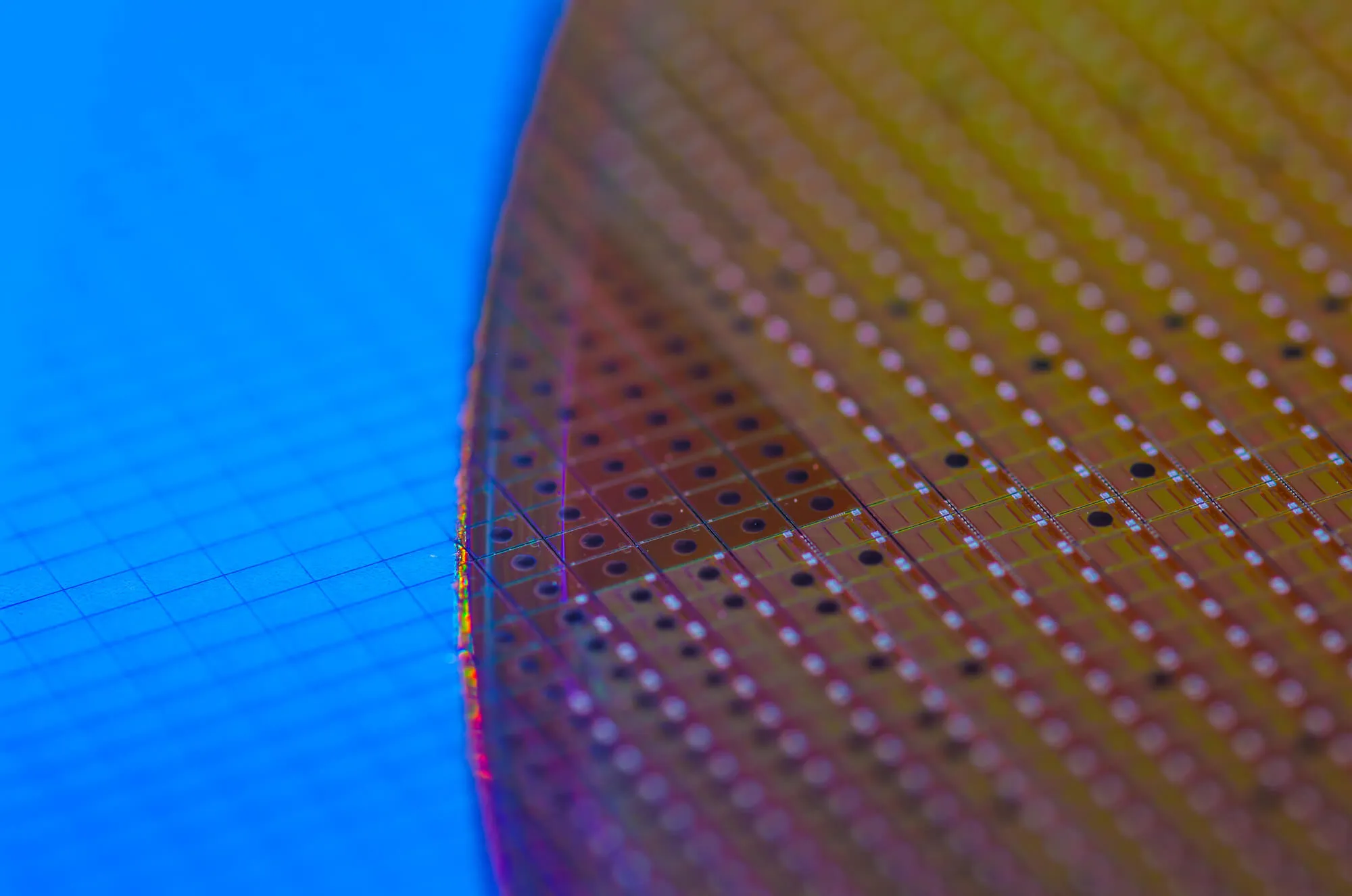 An unfinished wafer from Silicon Wafer Manufacturers.