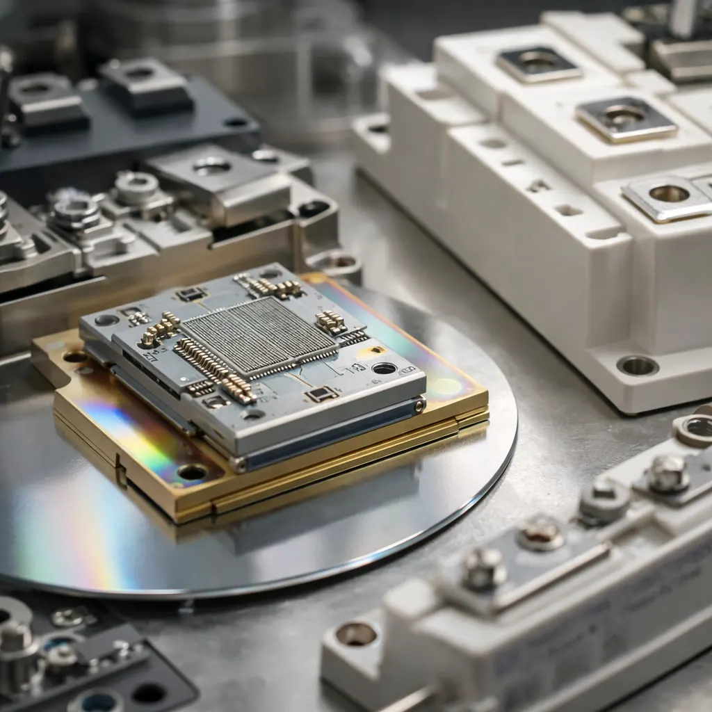 power electronics using ultra flat wafers