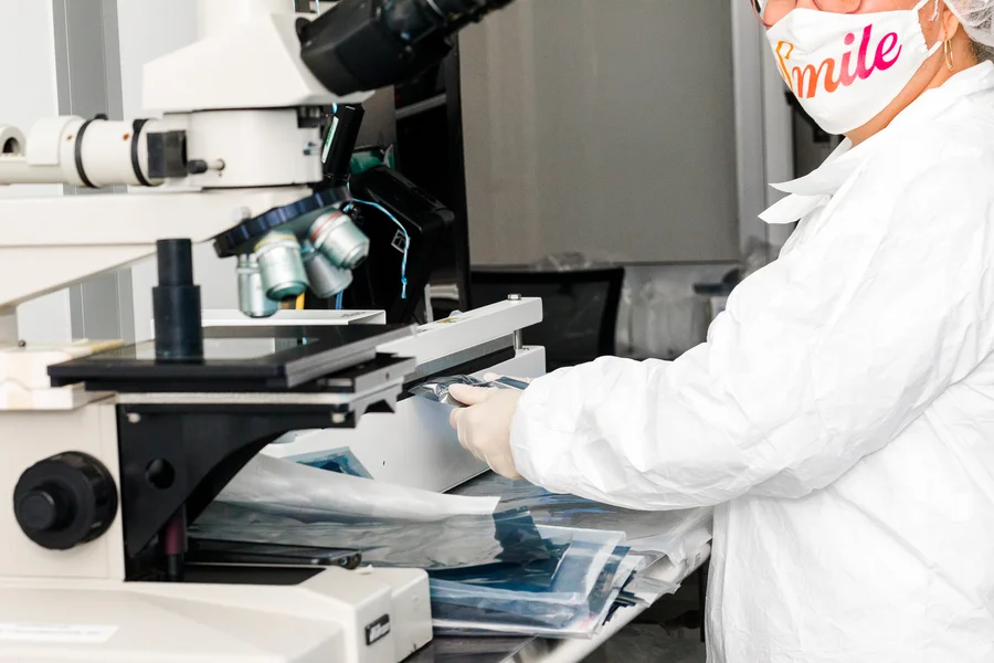 float zone wafer cleanroom packaging and inspection