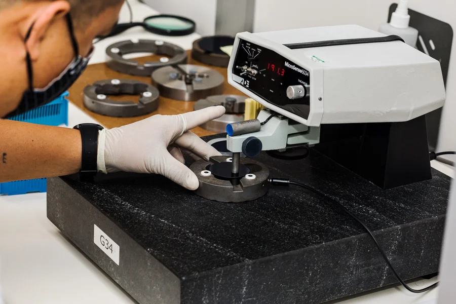 float zone wafer thickness quality control measurement